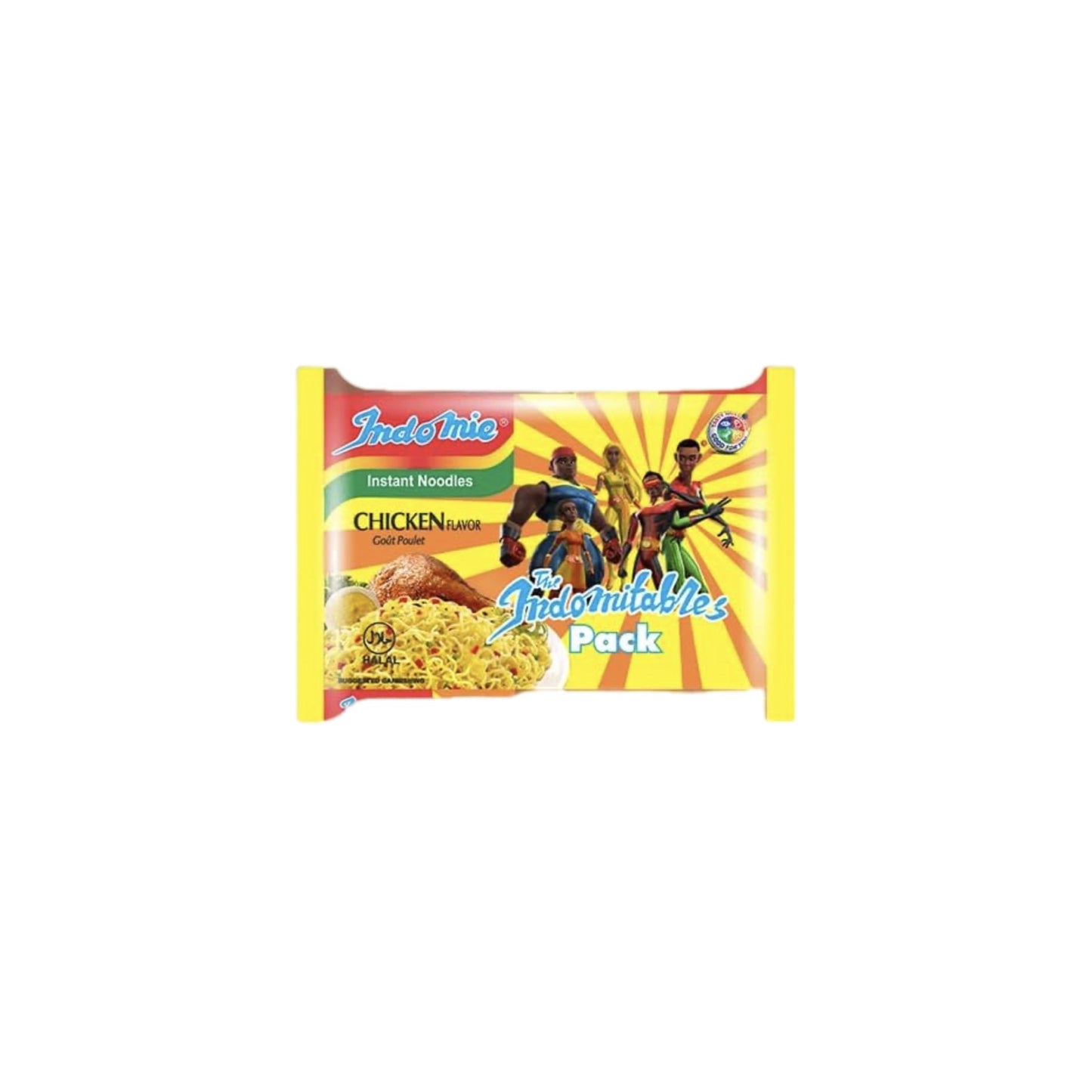 Chicken indomee noodles 1x70g packet