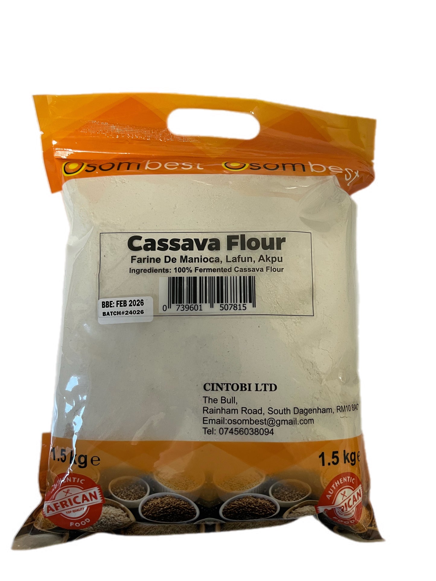 Cassava Flour 1.5kg