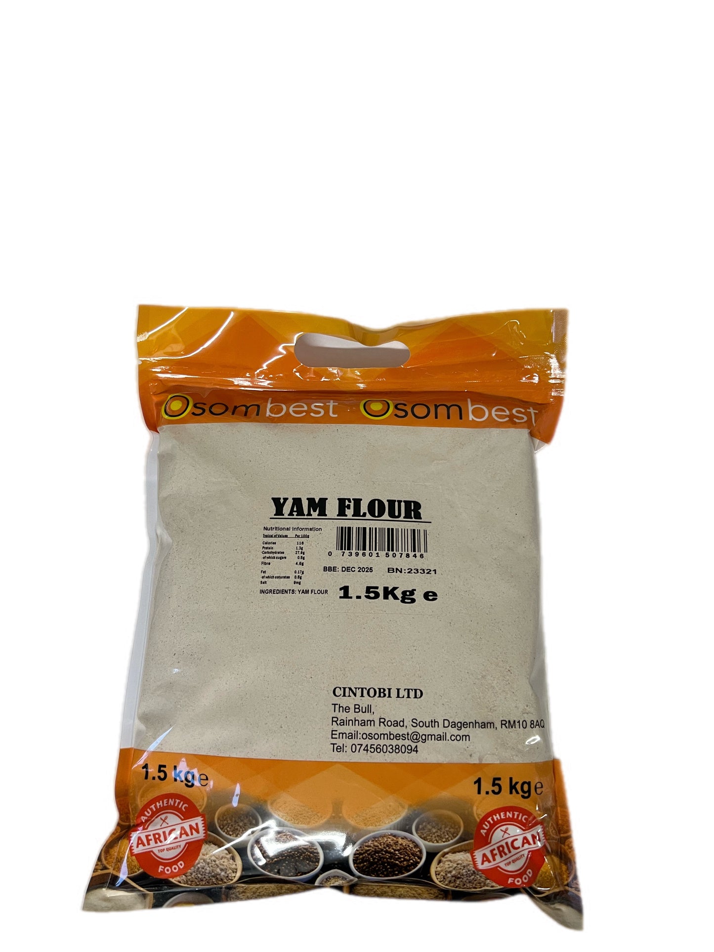 Yam Flour 1.5 kg