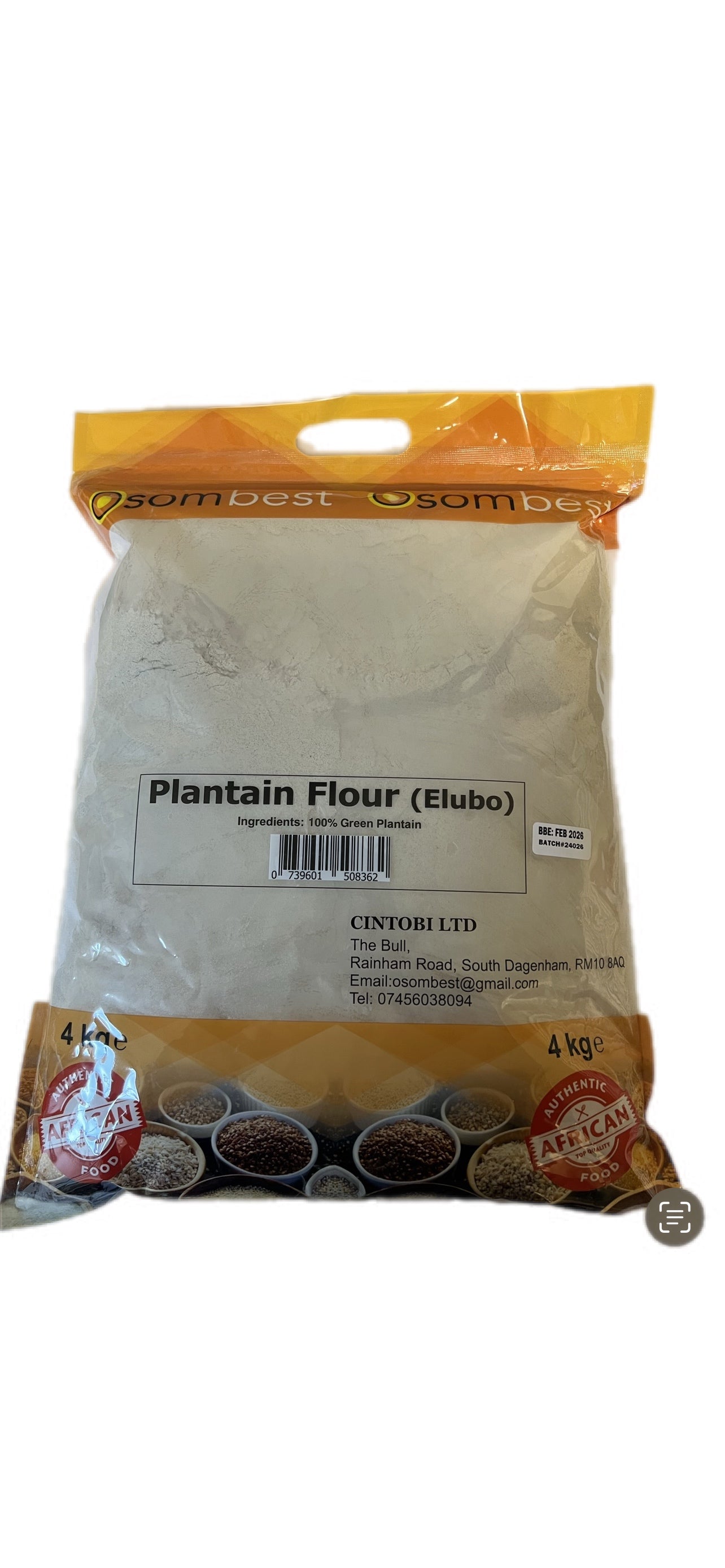 Plantain Flour 4kg