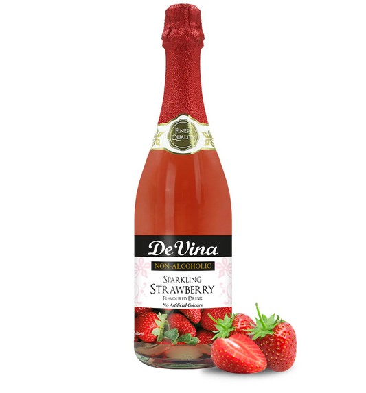 De Viva non-alcoholic Sparkling Strawberry Juice 75cl