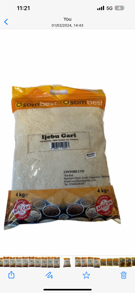 Ijebu Garri 1.5kg